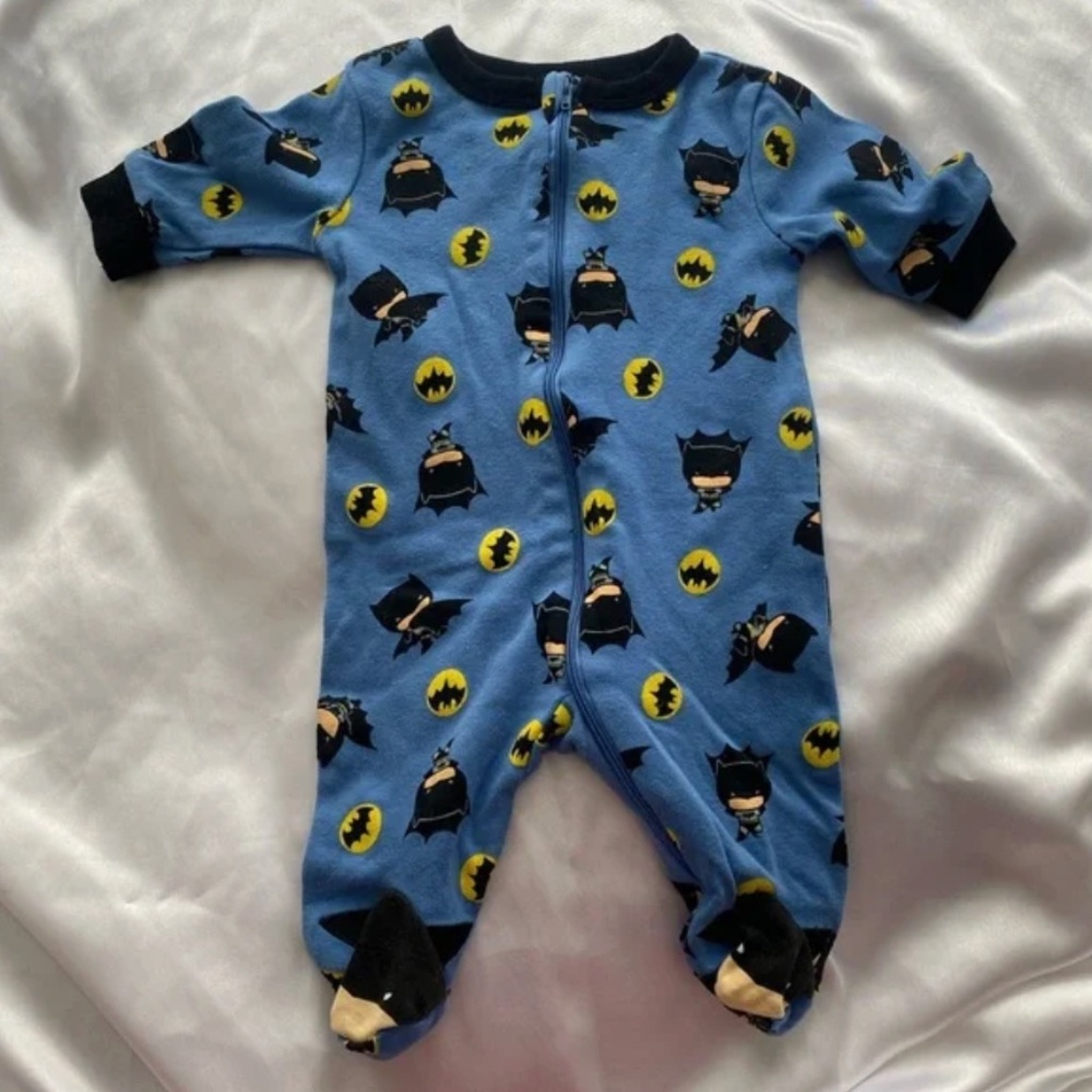 Batman Baby Onesie Footie
